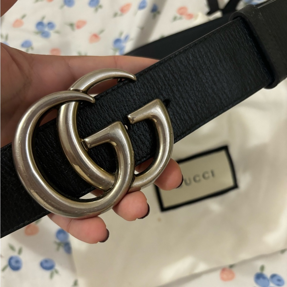 Authentic Gucci Marmont Belt Size 85